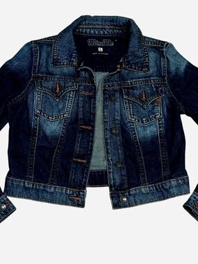 SOLD Miss Me Dark Denim Jacket SOLD